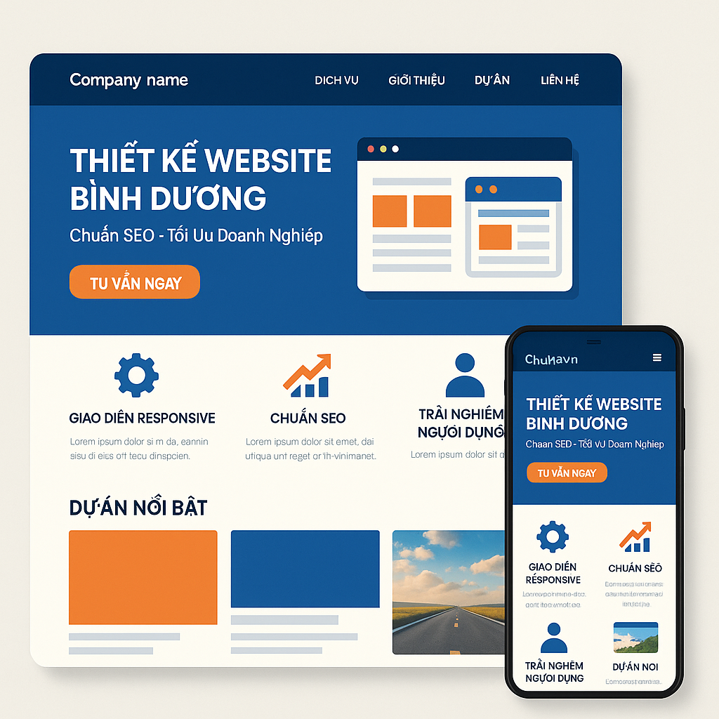 Thiết kế website Bình Dương